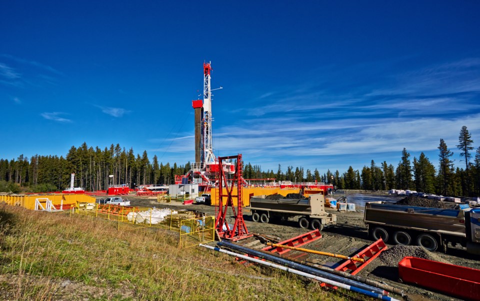 oil and gas fracking alberta getty images