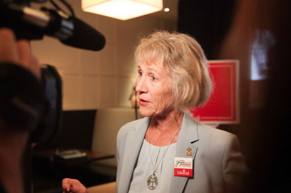 Liberal Joyce Murray was re-elected in Vancouver-Quadra. Photo Kevin Hill