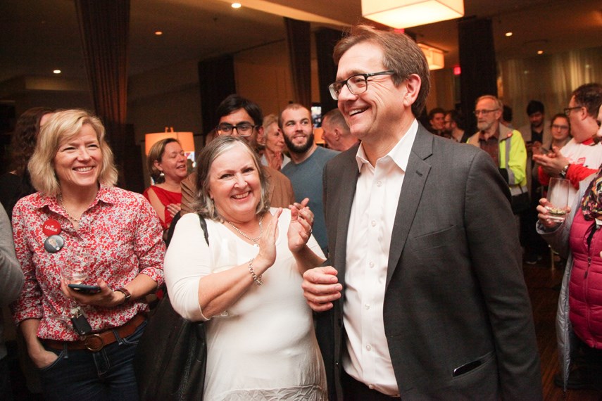Wilkinson downtown election night