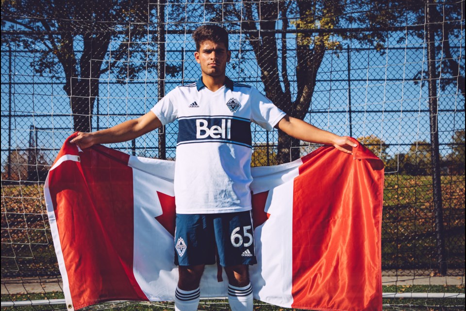 Burnaby's Deylen Vellios will be representing Canada as a member of the national under-17 team at the FIFA u17 World Cup in Brazil.