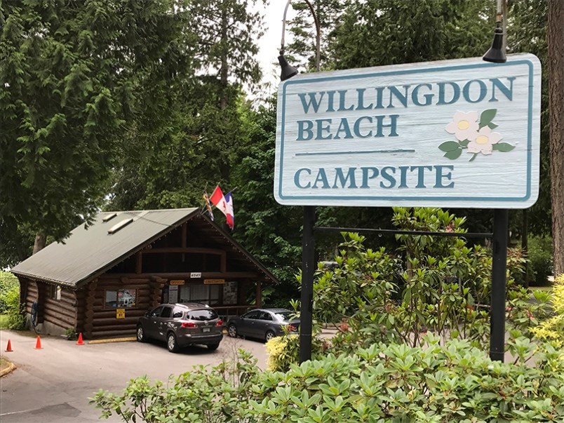 Willingdon Beach Campsite Powell River