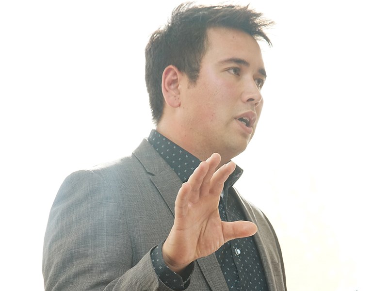 City of Powell River chief financial officer Adam Langenmaier
