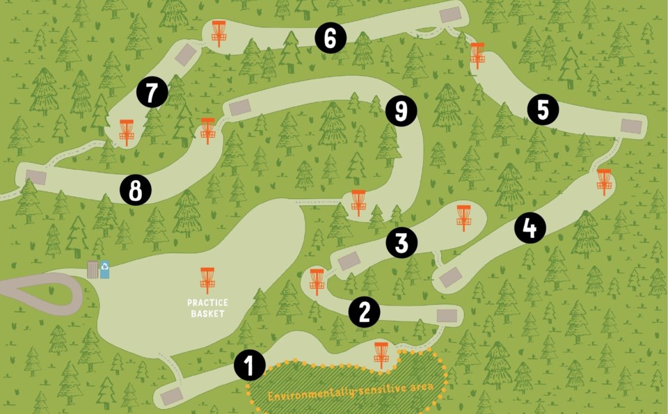 Bowen's new disc golf course opens this weekend_0