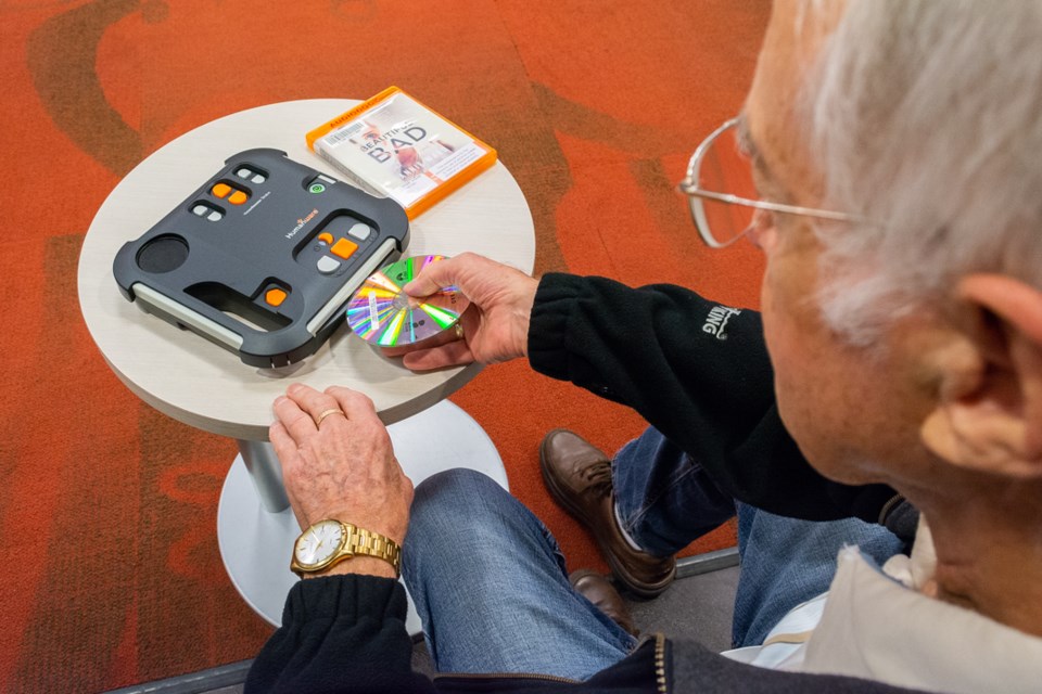 Richmond Public Library is raising funds for a new type of talking book called DAISY readers for those with difficulty reading print materials. Photo submitted