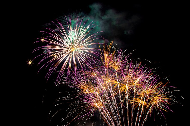 Canada Day fireworks 2019 Port Coquitlam