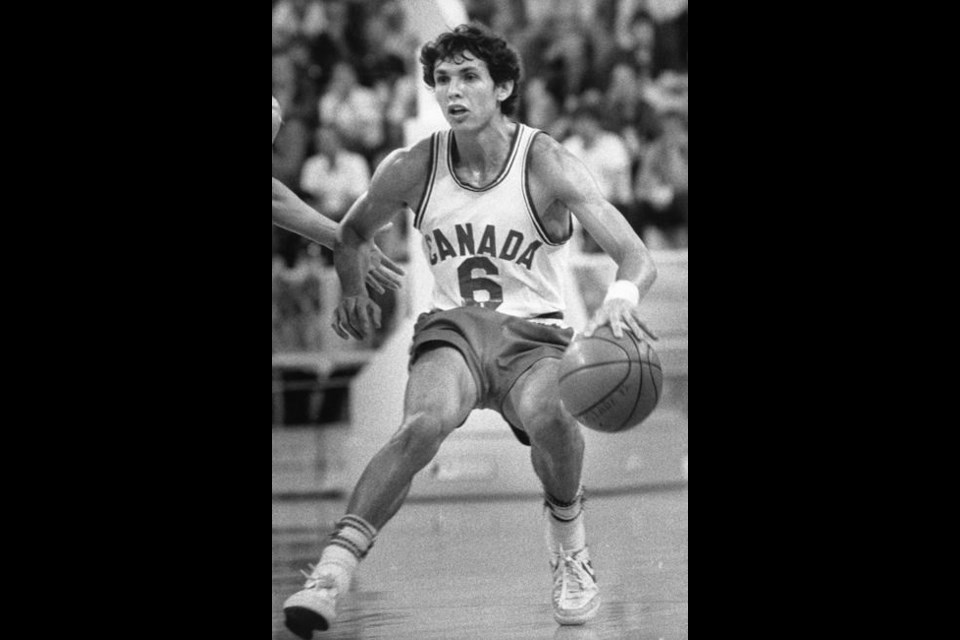 Canada's Eli Pasquale in action in Edmonton in this 1983 photo. Canadian Basketball Hall of Famer Eli Pasquale, a two-time Olympian who played at four world championships over his career, has died. He was 59. Pasquale, a native of Sudbury, Ont., died Monday from cancer, Canada Basketball said in a release. Pasquale led Canada to a fourth-place finish at the 1984 Summer Olympics in Los Angeles. He returned to the Games four years later in Seoul and helped Canada to a sixth-place showing. THE CANADIAN PRESS/Staff