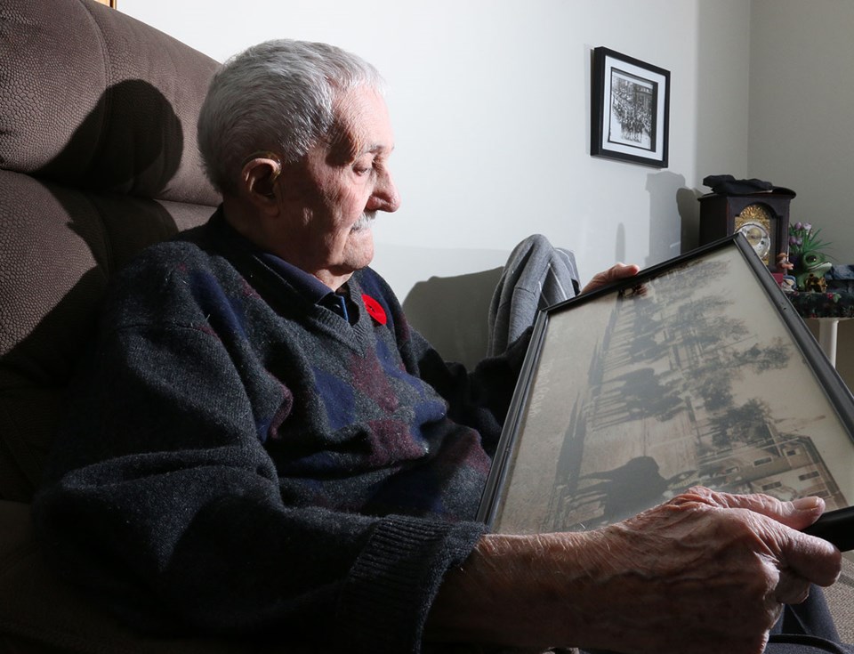 Port Coquitlam resident Norman Gill is one of Canada’s oldest Second World War veterans. MARIO BARTE