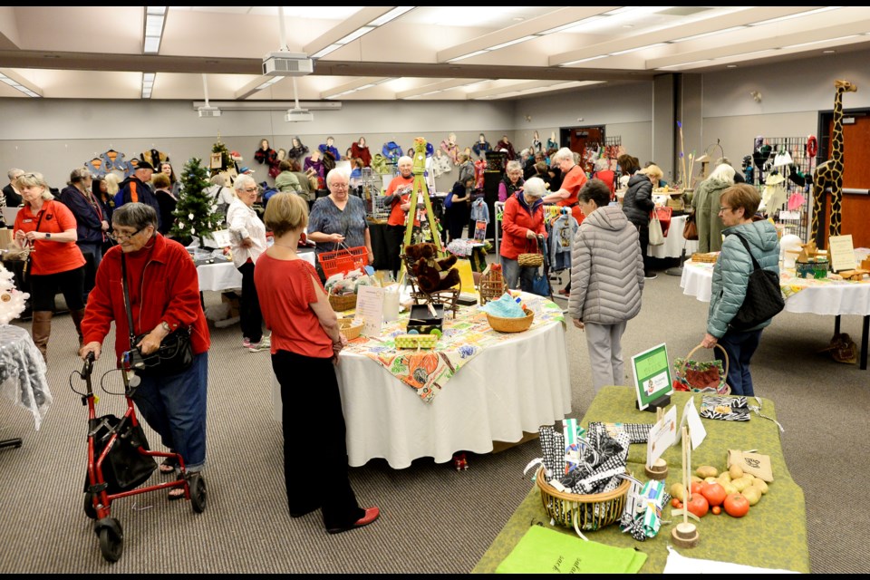 Crowds flocked to the Royal City Gogos’ eighth annual Artisan Craft sale on the weekend. They’re part of the Stephen Lewis Foundation’s Grandmother Campaign, which raises funds to support African grandmothers who are raising children orphaned by the AIDS pandemic.