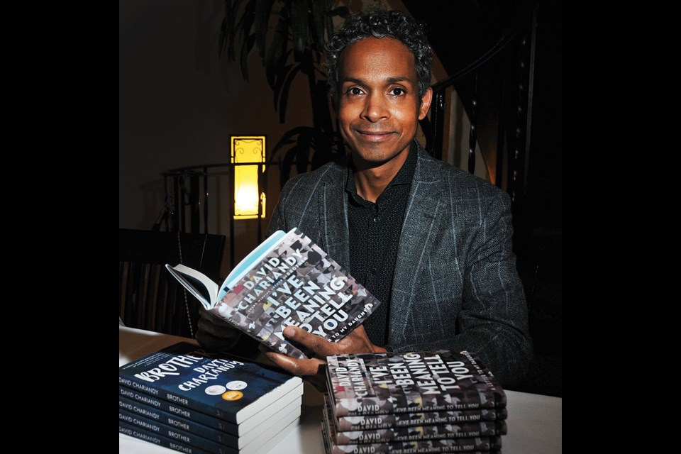 Featured author David Chariandy spoke about the importance of libraries for writers at the West Vancouver Memorial Library Foundation fundraiser on Oct. 22. Chariandy, a professor in Simon Fraser University's English Department, teaches contemporary literature, and specializes in Black, Caribbean, and Canadian fiction.