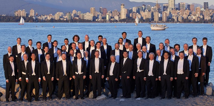 The Chor Leoni men’s choir perform their Angels Dance program Dec. 21 at the Orpheum.