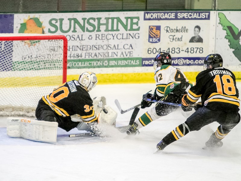 Powell River Kings’ forward Jacob Slipec