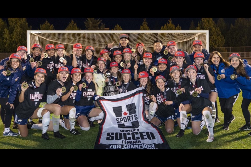 Richmond's Amelia Crawford and Jacqueline Tyrer were a big part of UBC's run to the U Sports National Women's Soccer Championship in Victoria, earning tournament all-star honours.