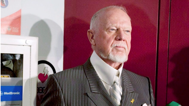 File photo of Don Cherry from the Hockey Hall of Fame in Toronto on February 25, 2011.