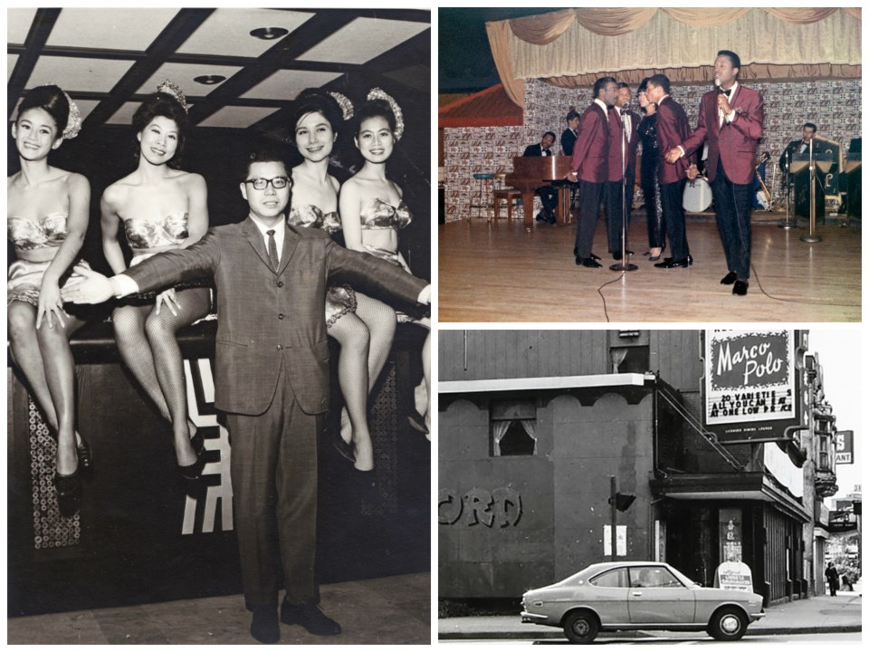 Opened in 1964, The Marco Polo was the place to be in Chinatown for live entertainment. Photos court
