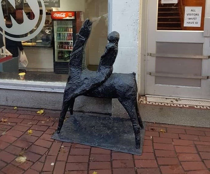 stolen statue