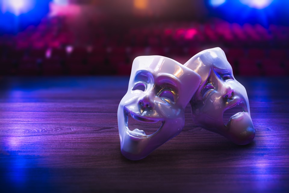 iStock, theatre masks, comedy