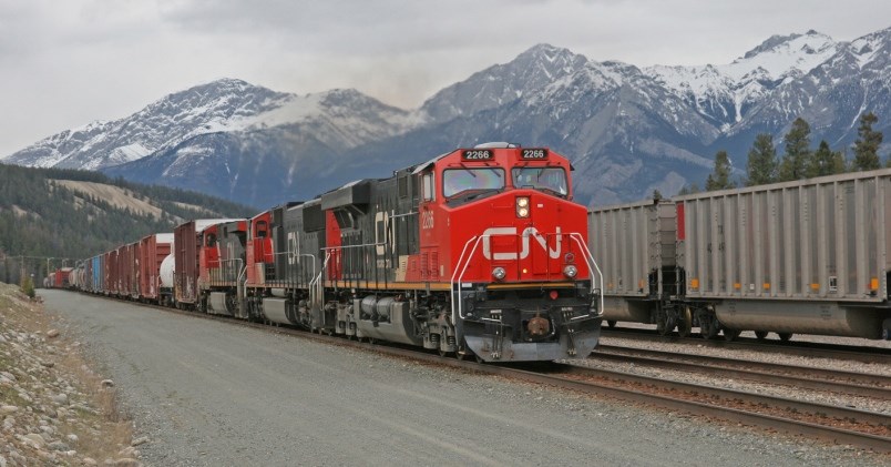 CN's freight operations would be disrupted by strike action, which could take effect as early as Tue