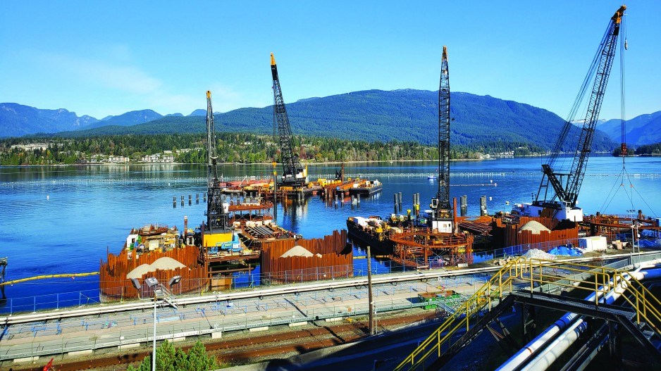 trans mountain westridge marine terminal burnaby