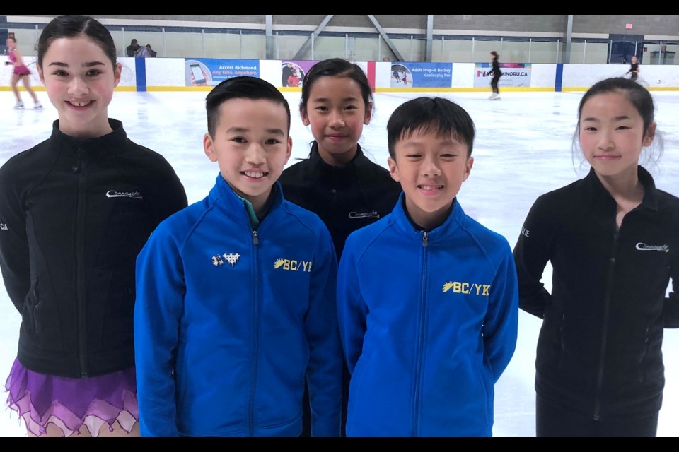 Connaught Skating Club was a major force in the Pre-Novice Division at the BC/Yukon Sectional Championships in Kelowna with Rebecca Mah, Ellie Cheung, Jessie Sun, Neo Tran and Tehryn Lee all earning spots on Team BC for the upcoming Skate Canada Challenge in Edmonton.