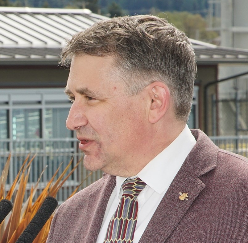 Powell River-Sunshine Coast MLA Nicholas Simons