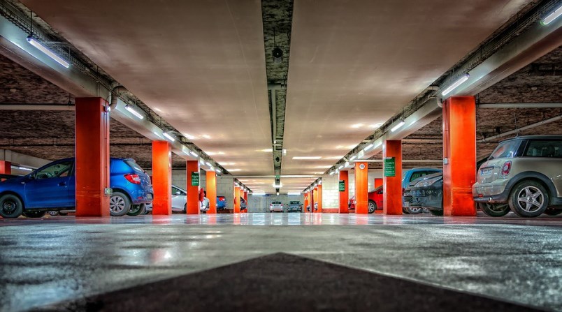 underground parking stalls