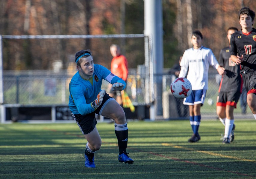 STA goalie O'Flynn