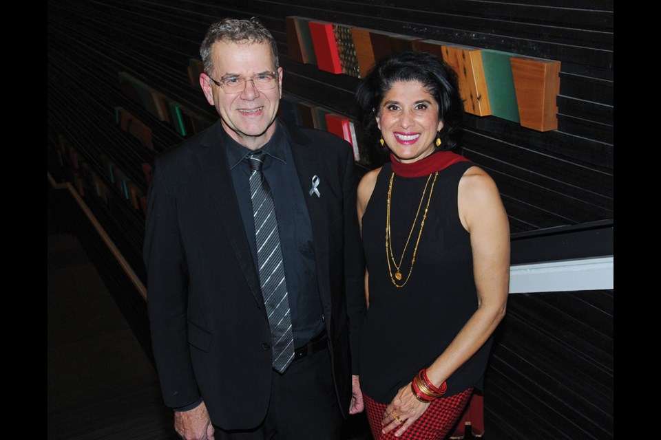 This year’s FANS Distinguished Artist Award recipients: musician Michael Creber and actor Veena Sood.