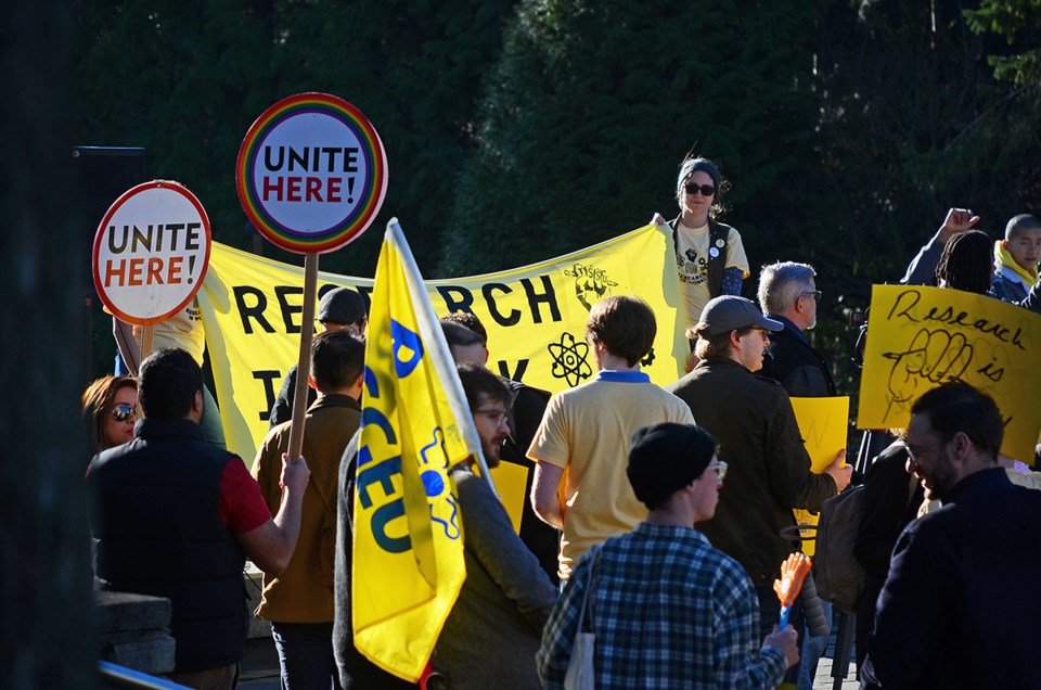 research assistants, SFU