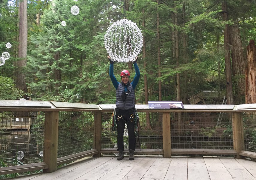 Meet the man who decorates the 300-foot trees at Capilano Suspension Bridge_1