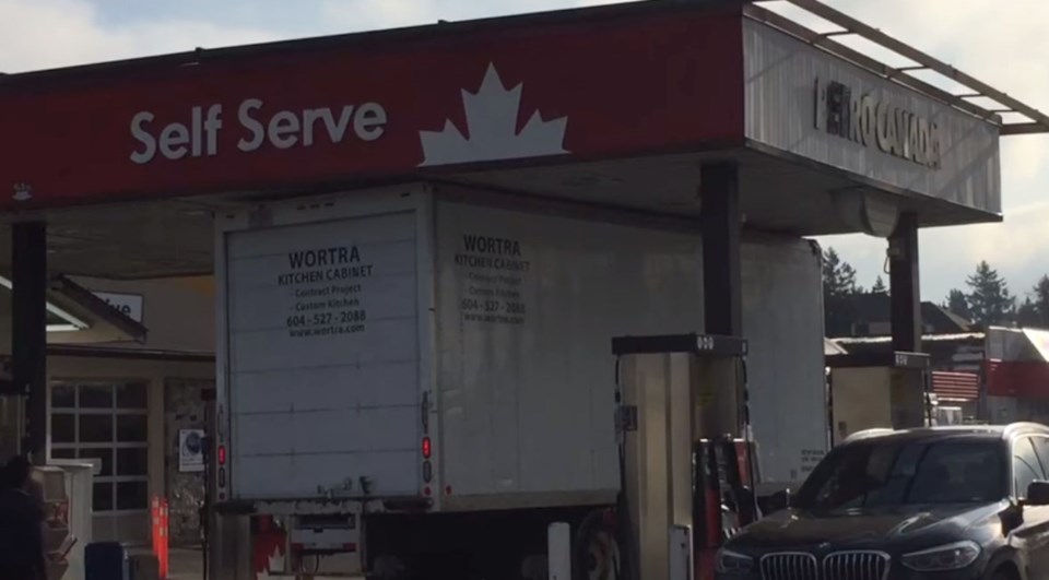 truck stuck