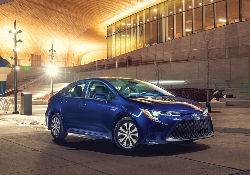 The Toyota Corolla Hybrid may not be wildly exciting, but it is still a seriously impressive piece of machinery that is easy to own and inexpensive to operate. It is available at Jim Pattison Toyota in the Northshore Auto Mall. photo supplied Toyota