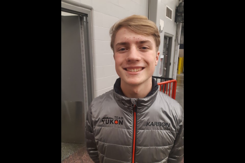 Speed skater Kieran Hanson, who represented the Prince George Blizzard Speed Skating Club in long track at the 2019 Canada Winter Games in February, has moved with his family to Fort St. John where he can train year-round on the indoor long track oval.