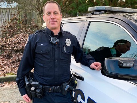 Const. Rob Degoey was presented with an award for Meritorious Service Nov. 21 during the Police Hono