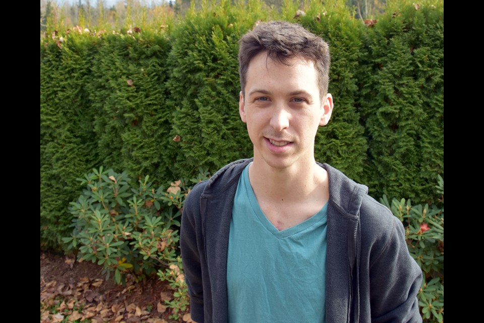 Cody Bechler-Cardiff is still dealing with the effects of a random stabbing in December 2011 at Coquitlam Central Station.