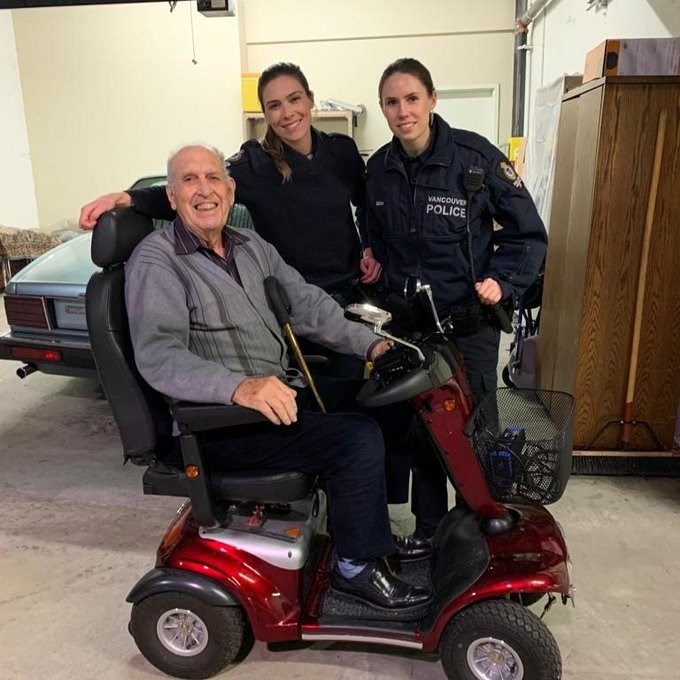 stolen scooter recovered