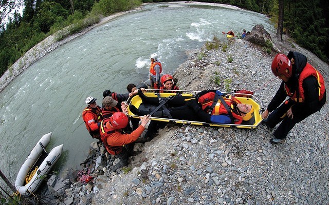 Search and Rescue volunteers are trained in several areas. Photo submitted