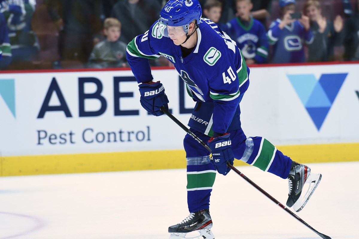 Elias Pettersson has the most effective slap shot in the NHL shooting