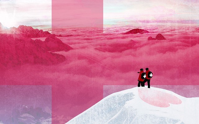 For many of Whistler's first responders, saving lives is a family affair. ILLUSTRATION BY JON PARRIS