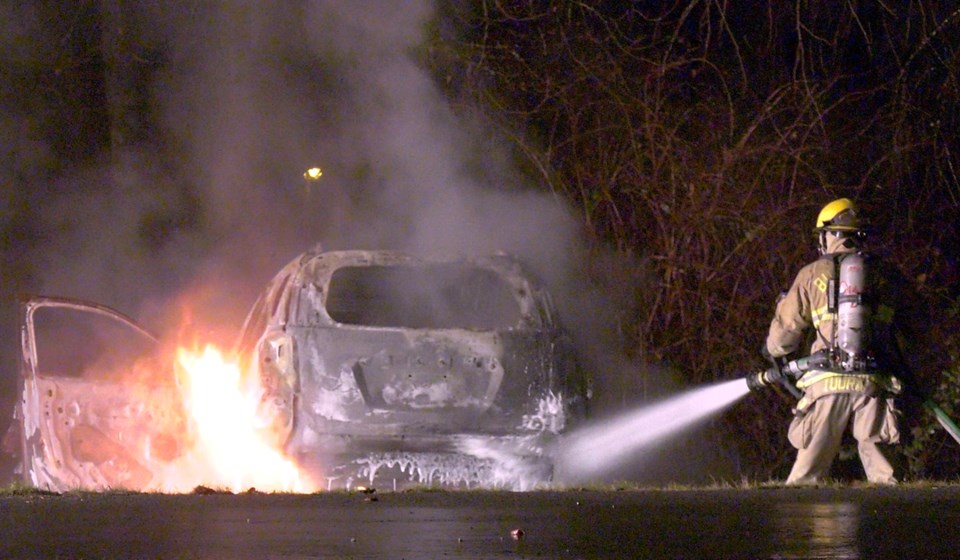 burnaby car fire