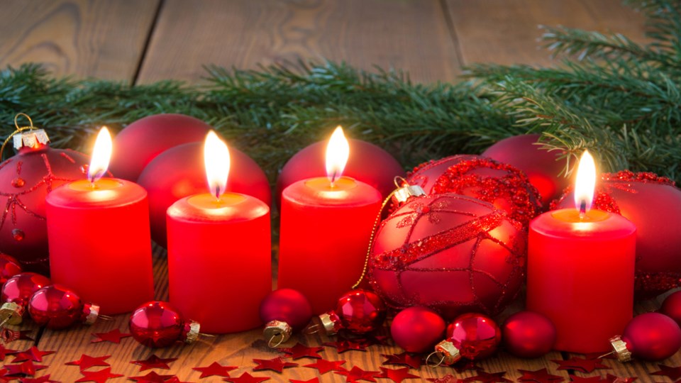 iStock, Christmas candles