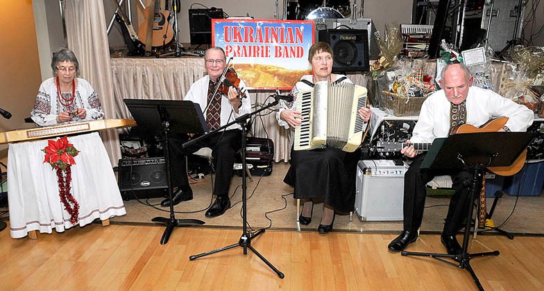 Clink! Happy Ukrainian New Year! Guests dined, drank and danced the night away at Richmond's Ukrainian Community Centre Jan. 12th, the start of the new Julian calendar.