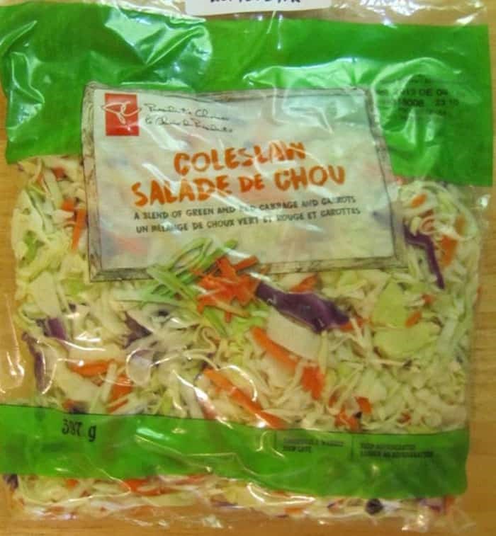 Coleslaw recall