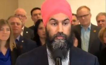 jagmeet singh burnaby trump