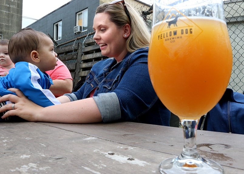 Yellow Dog Brewing was voted third best brewery to bring your kids and second most dog-friendly in the province.