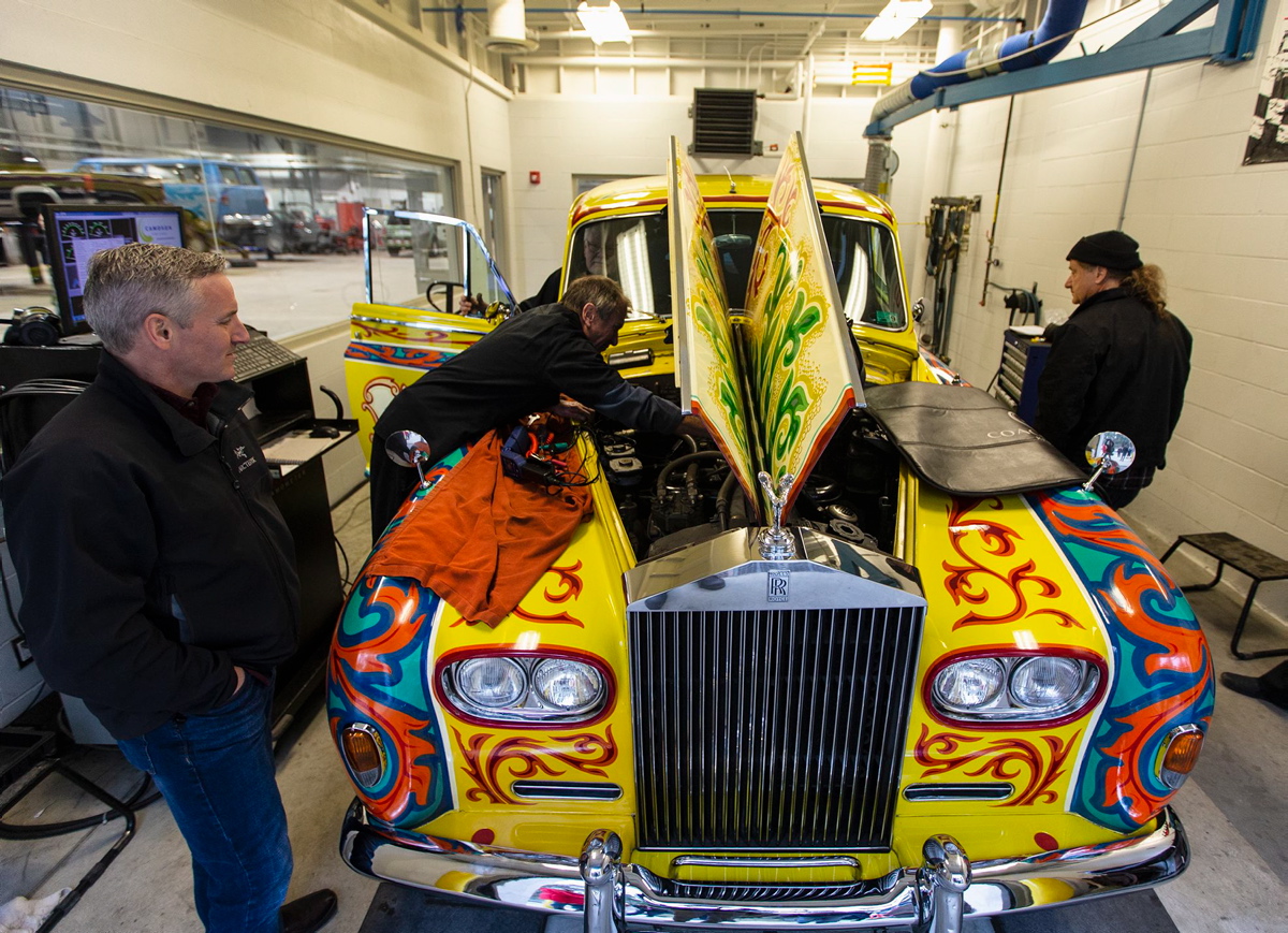 Custom Rolls Royce once owned by Mike Skinner of The Streets sold at  auction  modded Roller could be coolest ever  The Sun
