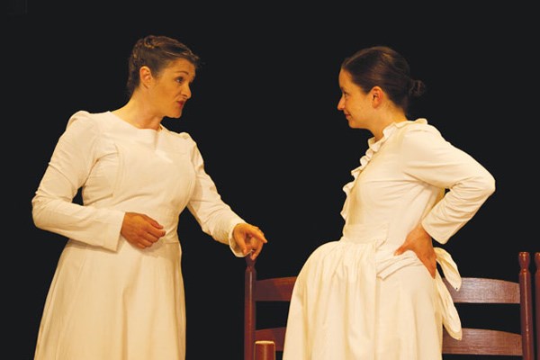 Gillard-Rowlings shares the stage with co-actor Willow Kean who plays numerous roles throughout the play.