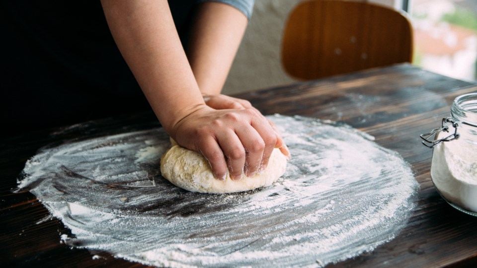 baking bread, iStock