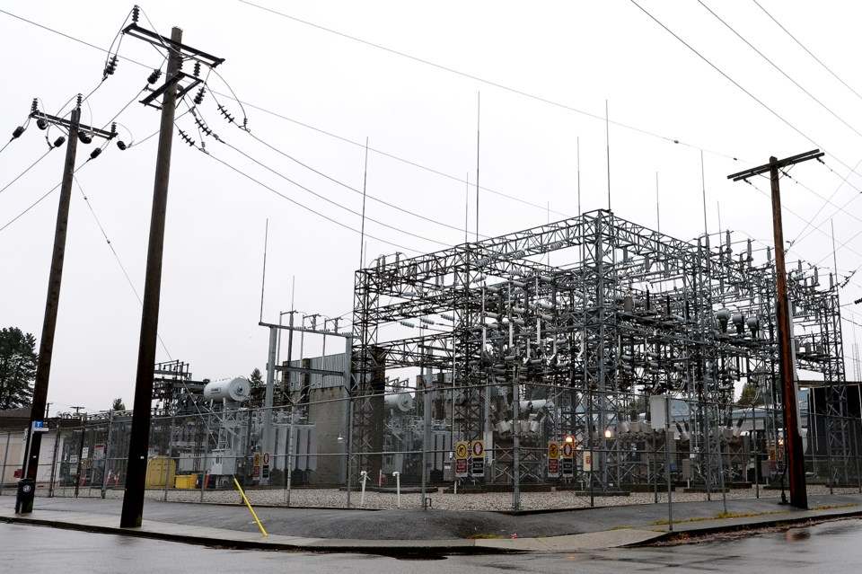 New Westminster electric power