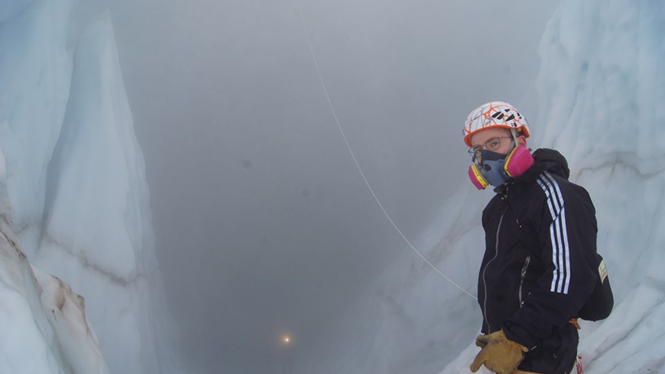 Mason Pitchel on the Job Glacier