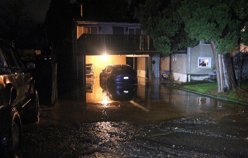 Burst water main